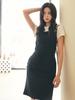 LUVM Sleeveless Side Open Back Dress_Black