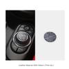 Car Central Control Multimedia Button Cover Trim Knob Sticker For MINI Cooper F55 F56 F57 Countryman Clubman Styling Accessories s3