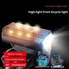 Factory Direct Sales of Bicycle Dual-Tfar and Nearlight Transparent Front Light with Digital Display Anti-glare for Night Riding