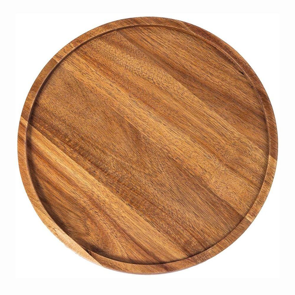 Drewniana taca do serwowania Duża drewniana patera Taca dekoracyjna Taca na herbatę i jedzenie