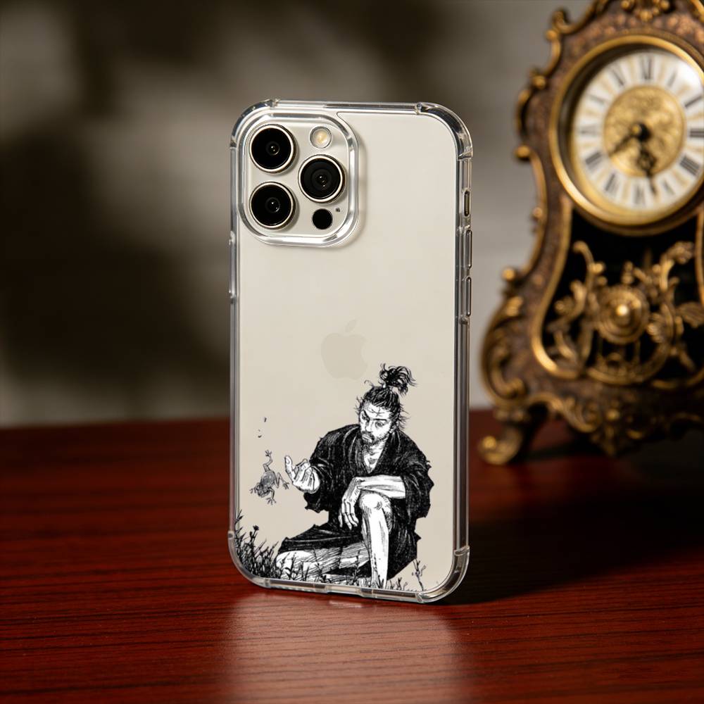 V-Vagabond M-Miyamoto M-Musashi Phone Case For iPhone 17 16 15 14 13 12 11 Mini Pro Max Plus Transparent Cover