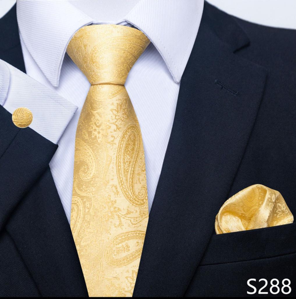 Erkek İş Profesyonelleri Çizgili Kravat Düğün Takım Aksesuarları Polyester Kravat Erkek