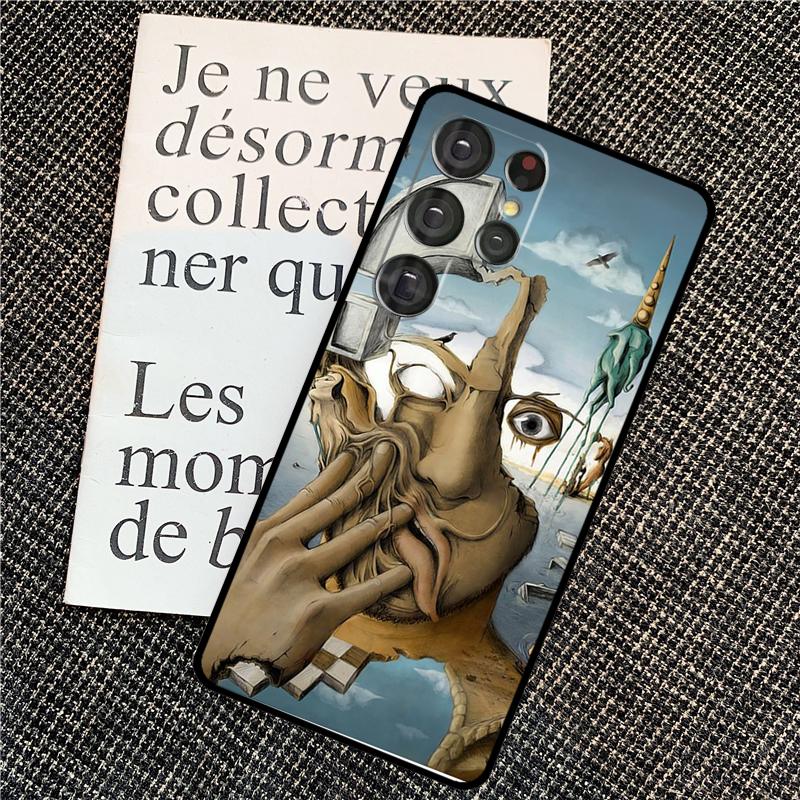 Salvador Dali Art Case For Samsung Galaxy S25 Ultra S20 S21 S22 S23 S24 Ultra S9 S10 Plus S25 FE Back Cover