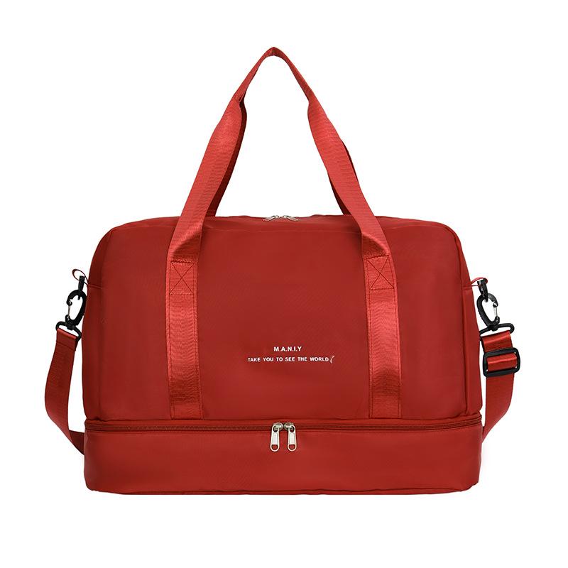 Damen Reise- und Sporttasche mit Nass-/Trockentrennung - Unisex, Wasserabweisend, Handtasche mit großem Fassungsvermögen für Kurztrips