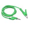 4Mm Banana Plug To Alligator Clip Multimeter Test Leads 1M Stackable Cable Tool Accessories