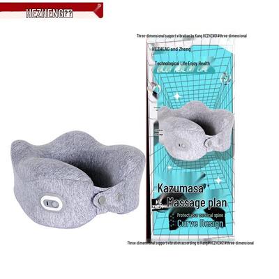 Hezheng U-förmiges Nackenmassagekissen CN-Stecker (Adapter enthalten)