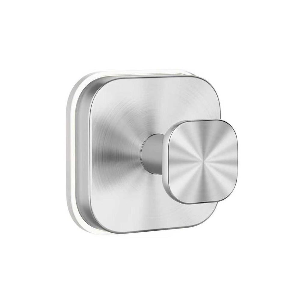 Stainless Steel Traceless Vacuum Suction Cup Hook for Kitchen and Bathroom Towels
