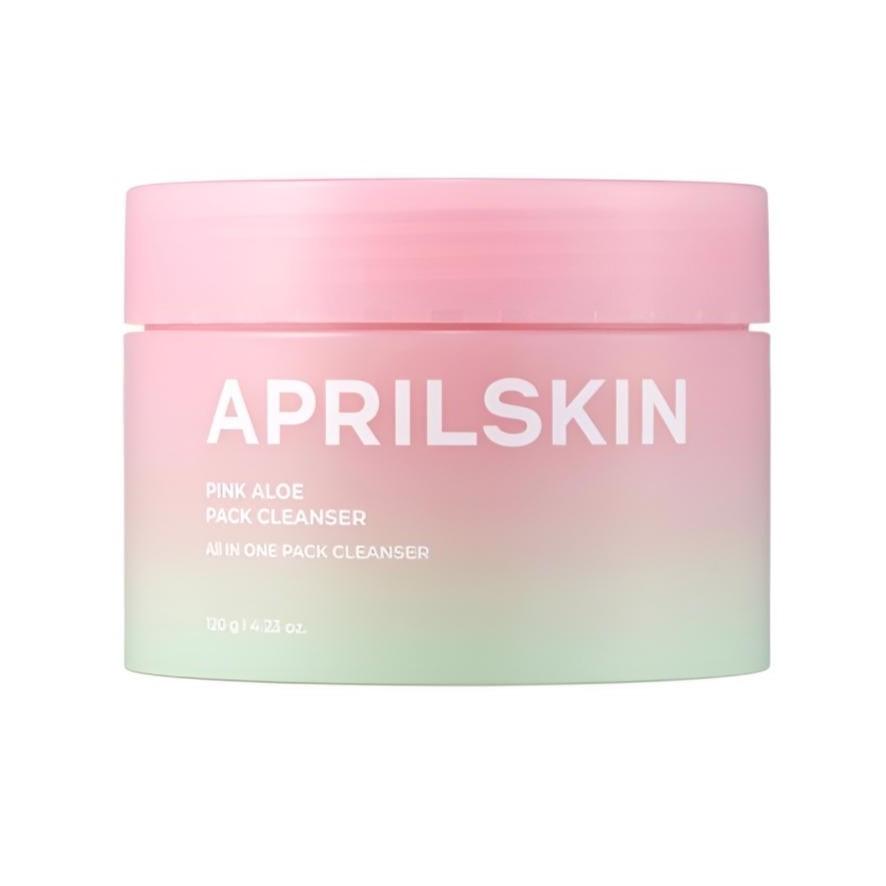 Aprilskin Pack Nettoyant Aloès Rose 120g