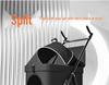 GVBB Compact Foldable Pet Stroller for Cats and Dogs - Lightweight, Detachable Design for Easy Travel.