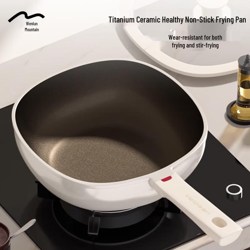 Velosan A-VE026 24cm Titanium Ceramic Non-Stick Square Pot