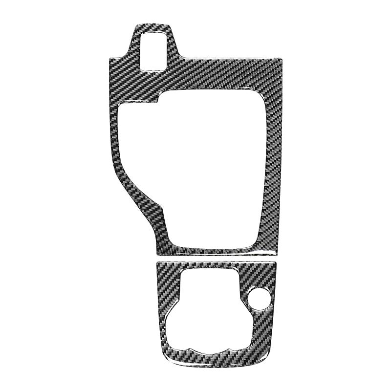 For Mazda 3 Axela 2014- Center Control Gear Panel Decor Carbon Fiber Cover Trim Strip Ide Car Interior Accessories