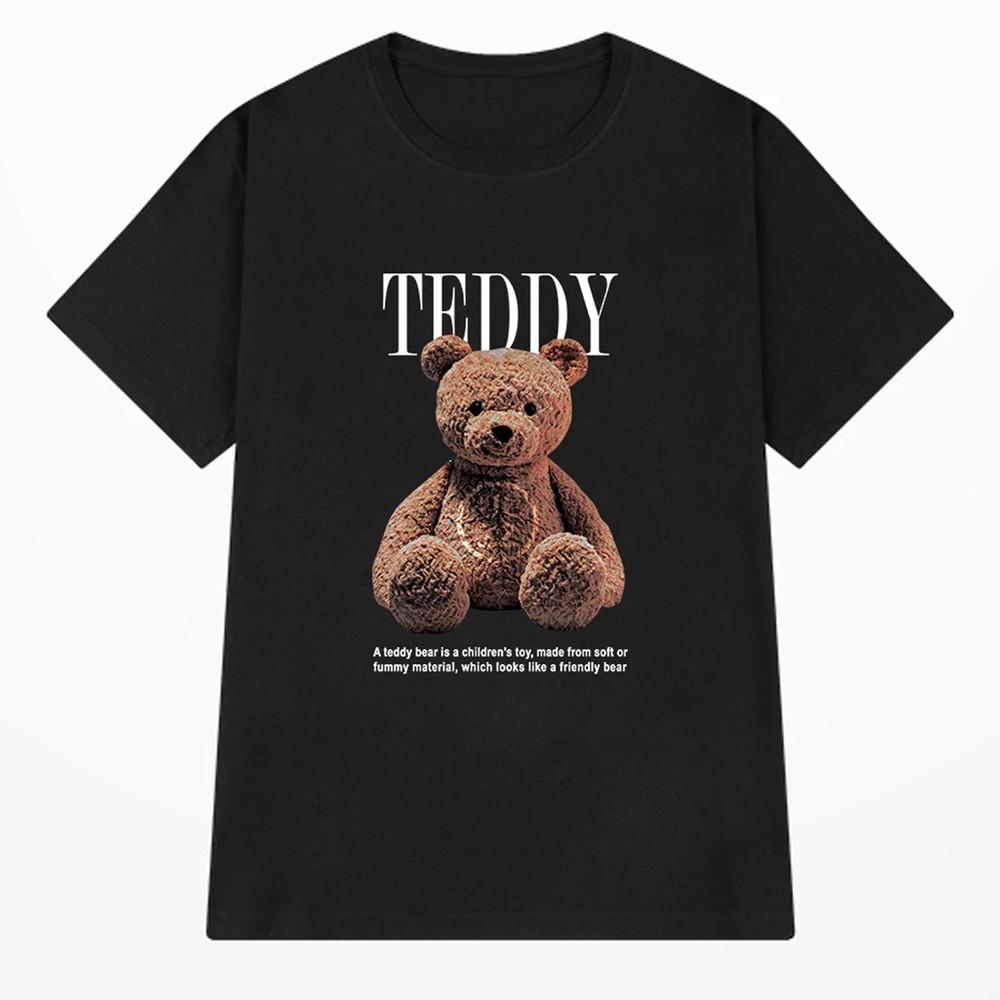 Teddy Bear Retro Vintage Tee, Short Sleeve Unisex Tee, S-5XL Unisex T-Shirt S