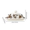 Butter Dish Butter Keeper Porcelain Minimalist Reusable Multifunctional Butter