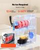 Slushie Machine, 4L/135oz No Ice Needed Slushy Machine for Home, Frozen Drink Maker with Single Tank, Margarita Machine with Self-Cleaning, for Frozen