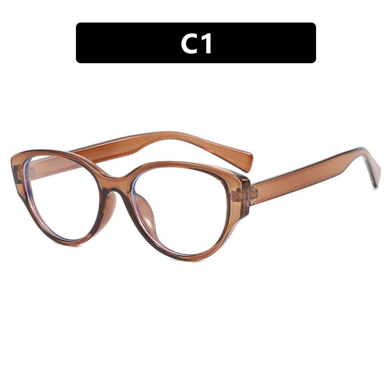 2024 Neue Damenbrillenfassung Cat-Eye Marken-Designer Computerbrille