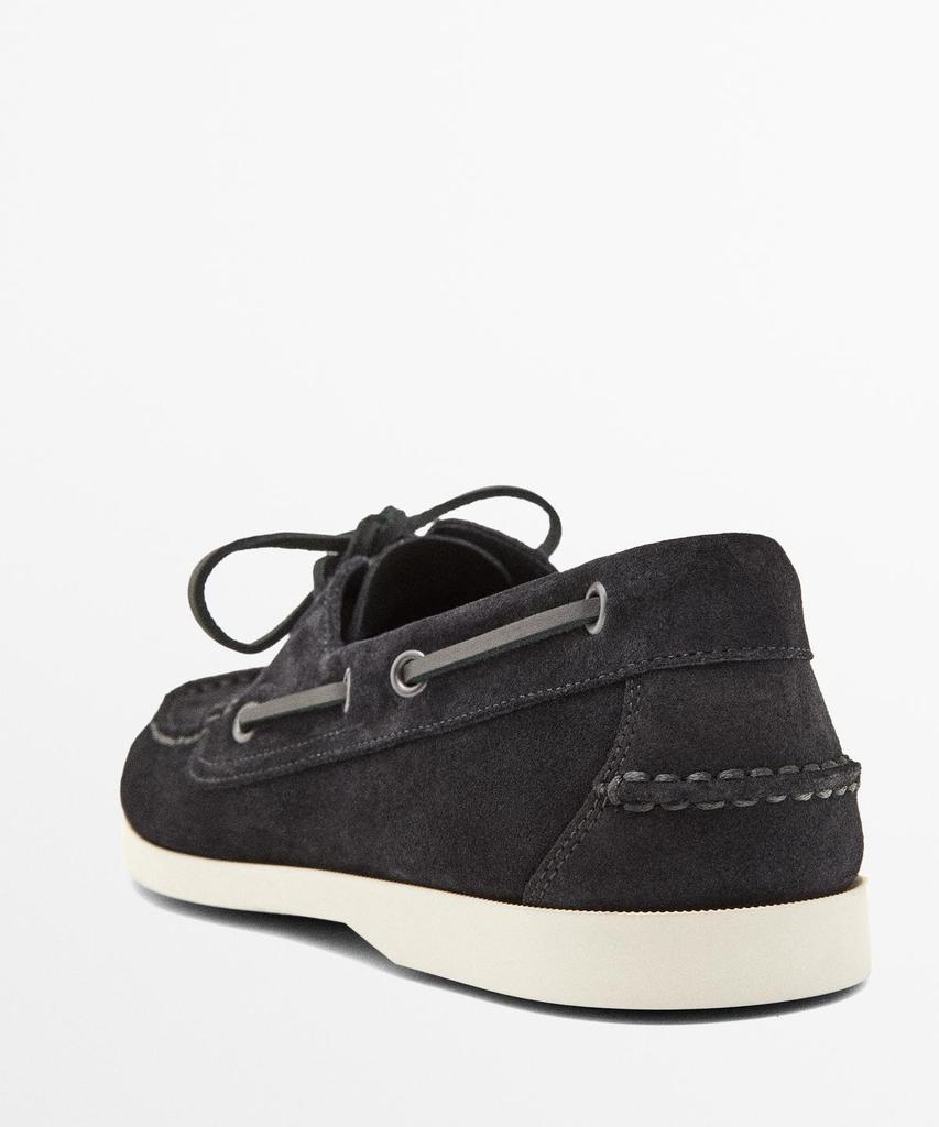 Massimo Dutti Leather Boat Shoes