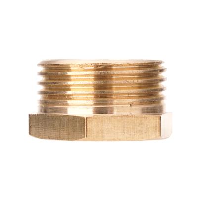 6 sztuk mosiężnych tulei redukcyjny adapter 3/4 cala męski gwint do 1/2 cala żeński gwint złączki rurowe wąż łącznik rurowy