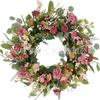 Artificial Flower Wreath Easter Valentines Day Hotel Restaurant Door Decorations