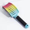 Detangling Hair Brush Bristle&Nylon Women Wet Massage Comb Curly Hairdressing Salon Styling Tools Special for Real Hair Wigs