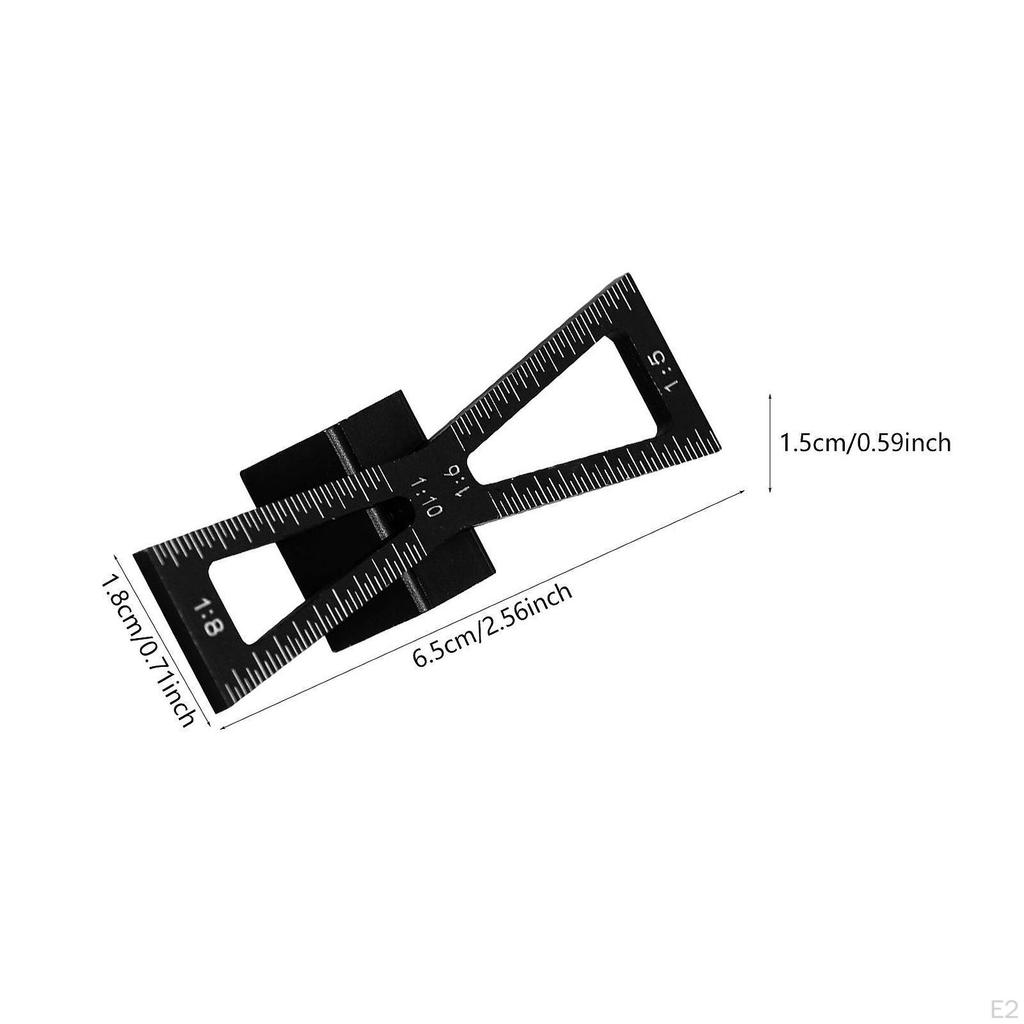 Dovetail Marker Marking Jig for Crafts Wood Cork Hardwood