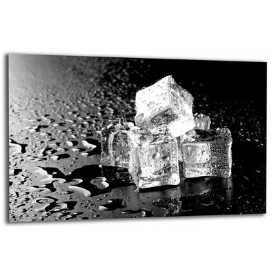 GLASS PROTECTIVE PLATE FOR STOVE 80x52 ICE