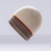 Cashmere Knitted Hats Men's and Women's Warm and Cold Ear Protection Hats Autumn and Winter Casual Knitted Hats Outdoor Cycling Hats Cold Hats
