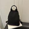 Korean Style Solid Color Shoulder Bag Small Pack Retro Backpack Sweet Sport Nylon Backpack  Lady
