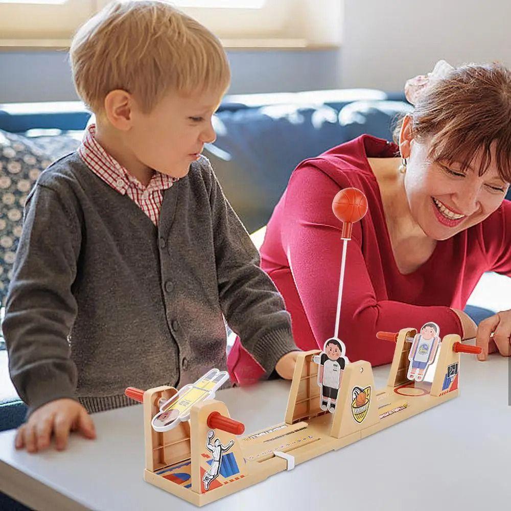 Stolní basketbalová hra pro 2 hráče Sportovní interaktivní stolní bitva Hračka Rodinná párty hra