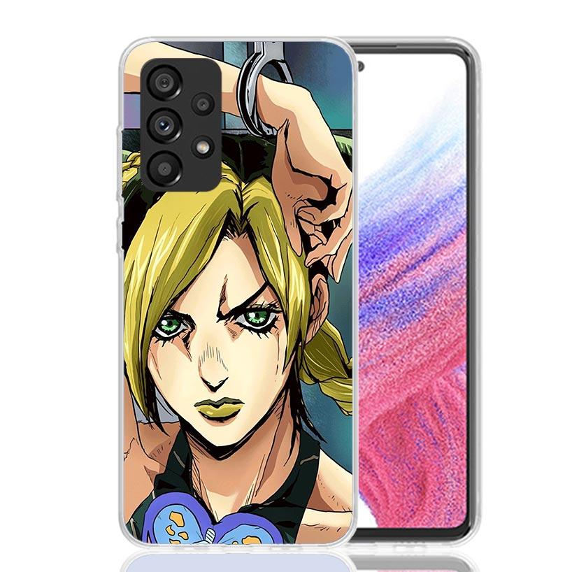 JoJo's Bizarre Adventure Jolyne Cujoh Phone Case For Samsung Galaxy A17 A16 A14 A15 A13 A57 A56 A54 A55 A53 A37 A36 A34 A35 A33
