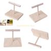 Natural Perch Parrot Bird Standing Branches with Base Grinding Claw Bar for Small Birds Easy To Install Top Sale