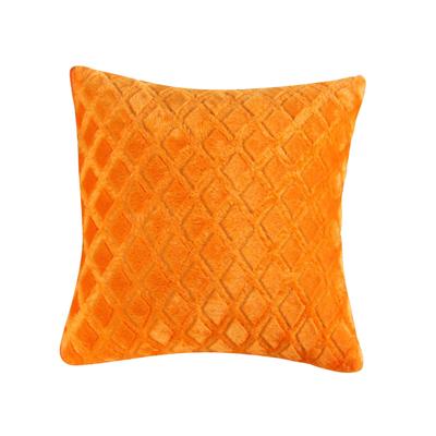 (SU)Plüsch-Kissenbezug für Sofa, Lendenwirbelsäule, Heimdekoration, einfarbig, bunt