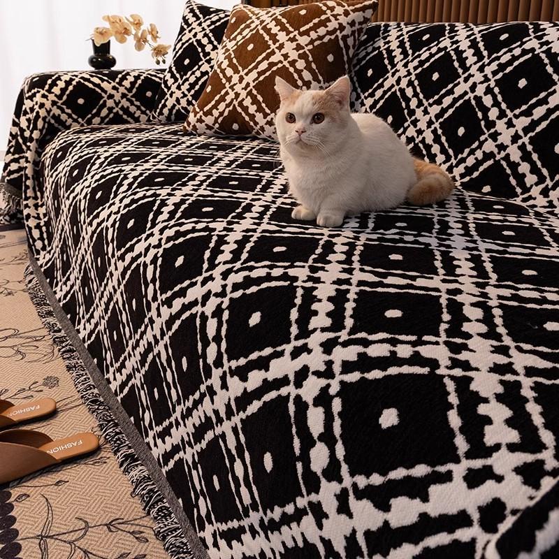 Summer Chenille Ethnic Style Camping Picnic Sofa Cover  Funda Sofa Bohemia Sofa Covers Mats Throw Blankets