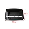 3X Car Hood Scoop Side Vent Bonnet Air Flow Intake Decor Cover Kit Glossy Black