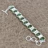 Tsavorite Gemstone Handmade 925 Sterling Silver Bracelet 7-8" KKG-151