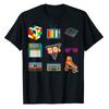80s Retro Fashion Throwback Culture Disco Music Party Lover Short Sleeve TShirt 1980s Pop Graphic Tee Tops Cool Friends Gifts