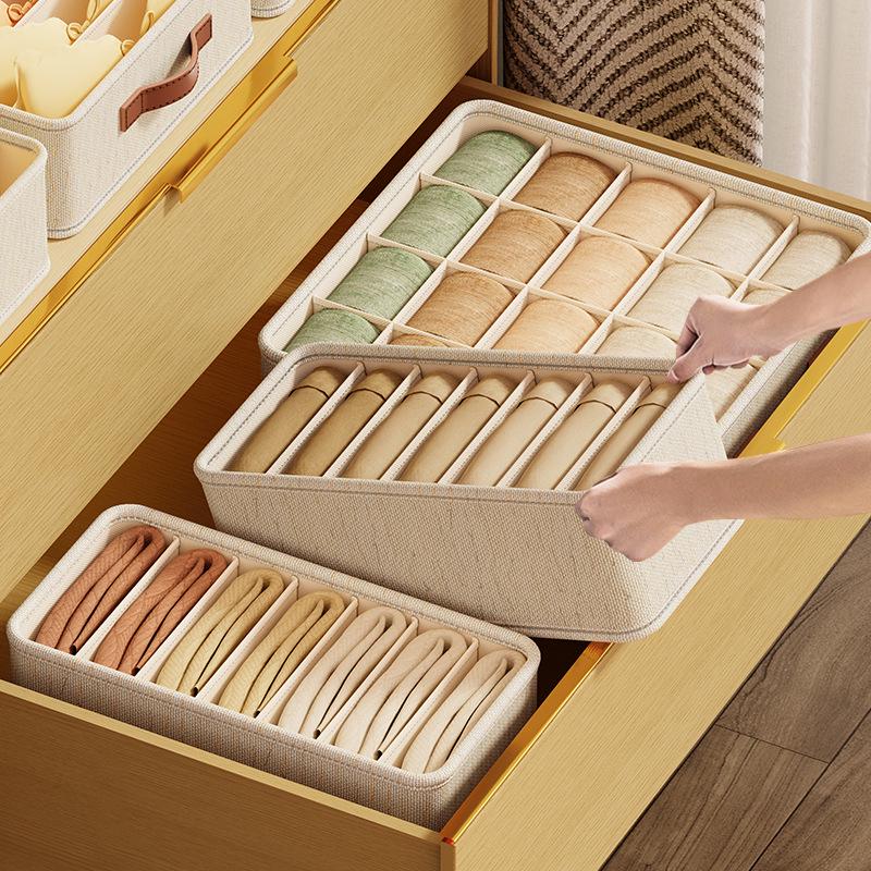 3-in-1 Organizer Box for Underwear, Panties, Socks, and Bras