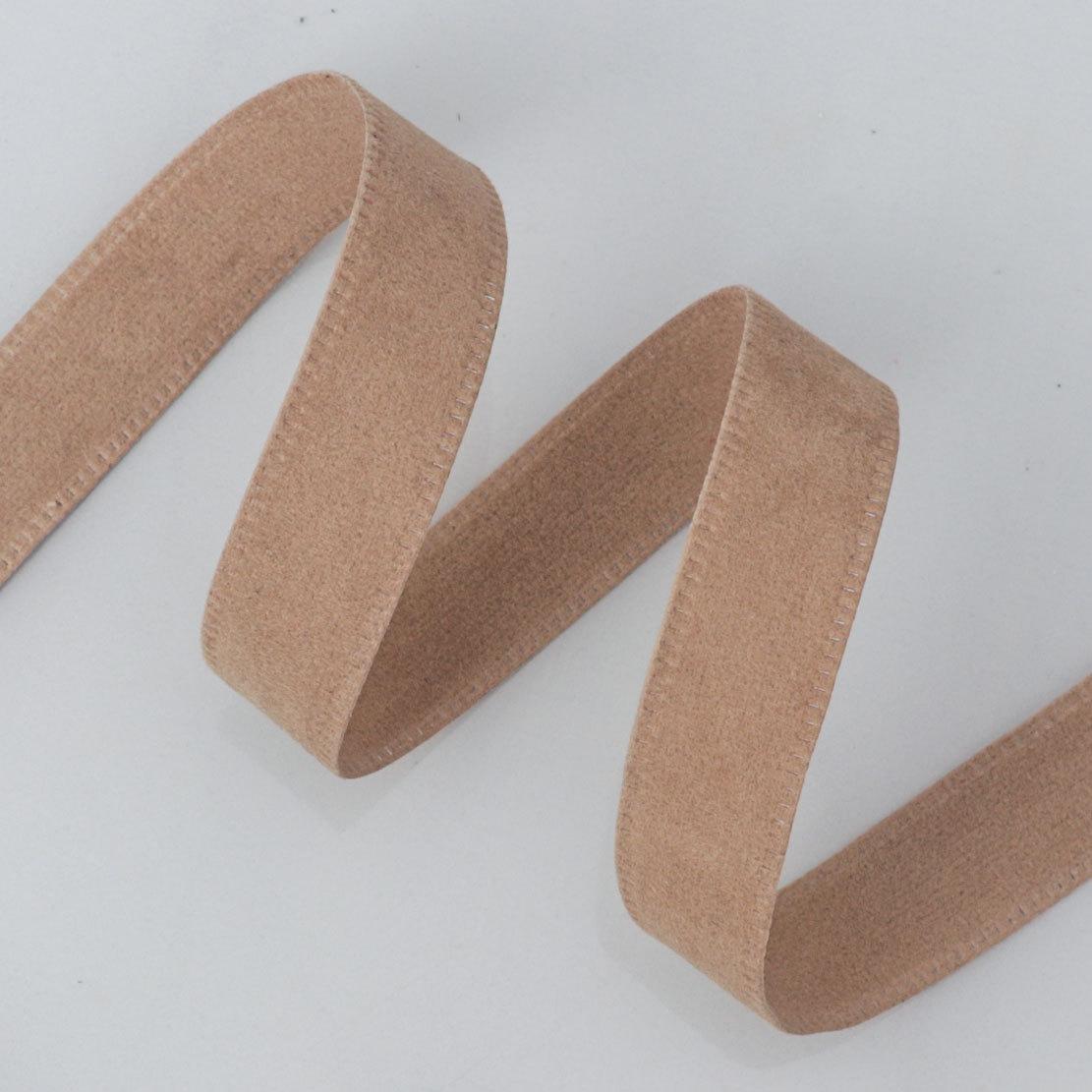 

Романтичная и уютная замшевая лента своими руками, двухсторонняя лента, бант, украшение для сумки, заколка для волос, материал для украшения волос, подарочная шляпа, гофрированная плетеная лента из оленьей кожи 1.5cm*50 yards