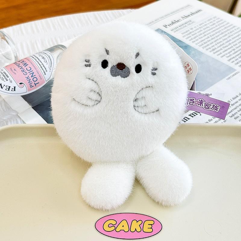 Ocean Series Fridge Magnets: Plush Toys, Dessert Figurines, Palm Treasures, and Lying Animals