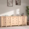 Day and Night - Day and Night Solid Pine Wood Sideboard 230x35x80 Cm
