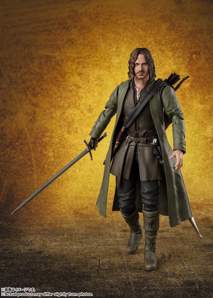 TAMASHII NATIONS Aragorn of the 155mm PVC ABS Cloth Painted Movable Figure S.H.Figuarts (Lord Rings) Approx. & &