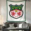 Wrexham AFC Wall Tapestry Aesthetic Wall Hanging Printed Fabric Blanket Decorative Tapestries for Bedroom Living Room Home Decor