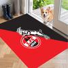 Weicher Bodenteppich FC Köln Muster Teppich Teppichboden Dekomatte Für Wohnzimmer Dekoration
