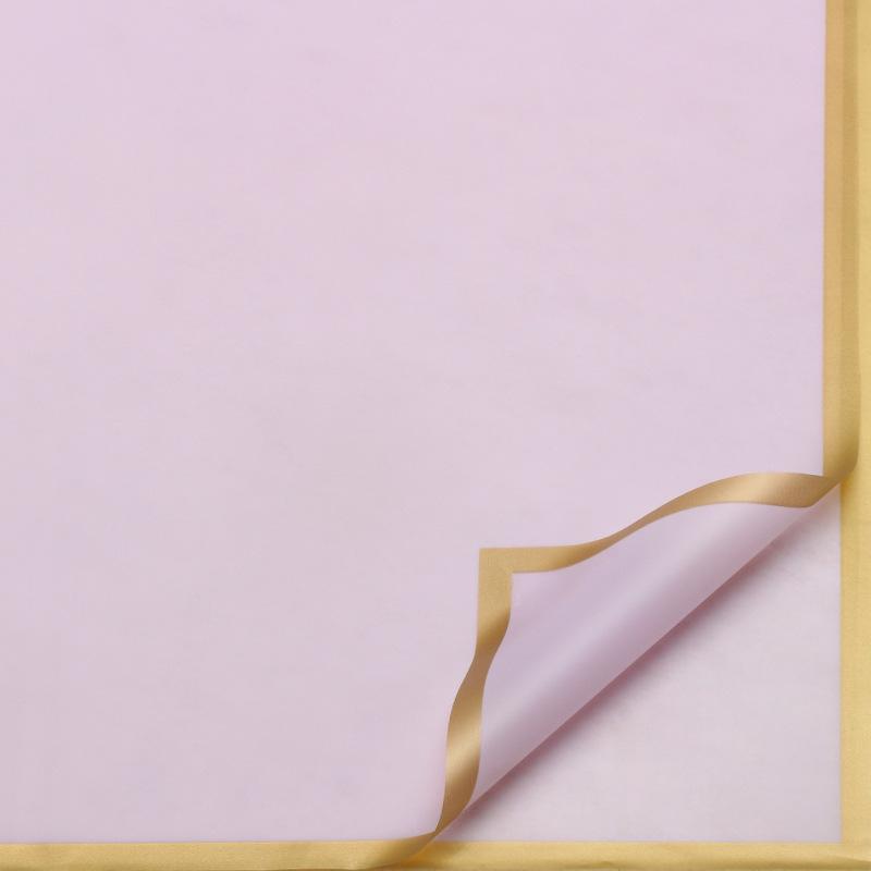 Roland Goldkante Wasserdichte Gelee-Folie Blumeneinwickelpapier