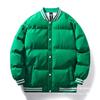 Nouveau Maillot de Baseball Automne Hiver Couple Veste Rembourrée Coton Veste Thermique Rembourrée Coton Homme N Veste Tendance Veste Duvet Rembourrée Coton Homme