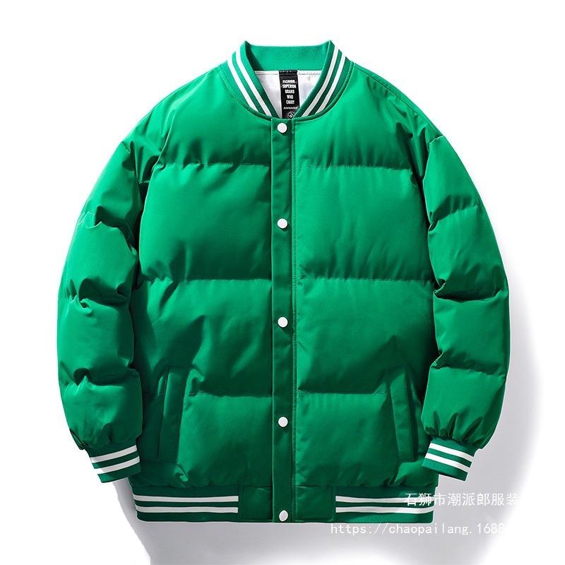 Nouveau Maillot de Baseball Automne Hiver Couple Veste Rembourrée Coton Veste Thermique Rembourrée Coton Homme N Veste Tendance Veste Duvet Rembourrée Coton Homme