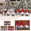3 Dolls/set Christmas Dolls Hanging Plaid Pp Cotton