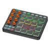 Портативний MIDI-контролер-пед на 16 клавіш: Міні Bluetooth музична клавіатура з вбудованою батареєю