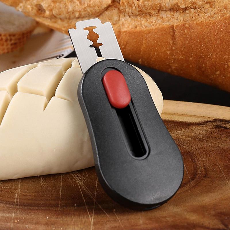 New Bread Scoring Blade Set Homemade Sourdough Dough Scribing Tool With 5 Replacement Blades Bread Scoring Knife Razors Cutter