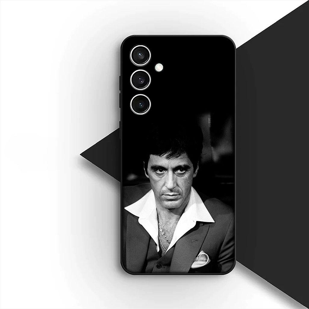 

Cover for Samsung Galaxy S10 S8 S9 Plus A33 A34 A31 70 A71 A72 Note 20 9 8 S10E Phone Case S-Scarfaces Tony Al Montana Pacino Galaxy Note20
