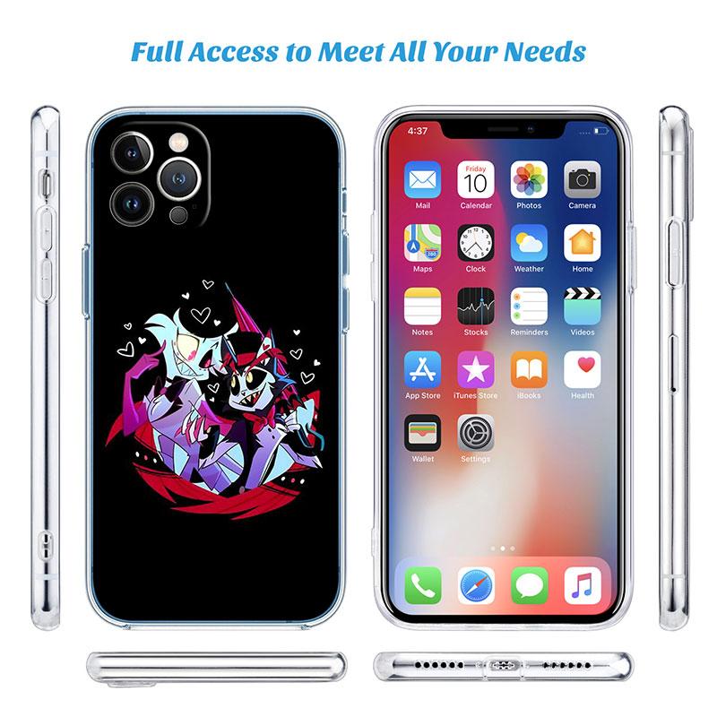 H-Hazbins Alastor H-Hotels Phone Case for Motorola Moto Edge Plus G200 G23 E13 E15 E20 E30 G62 G71 G72 G75 G24 G15 Power